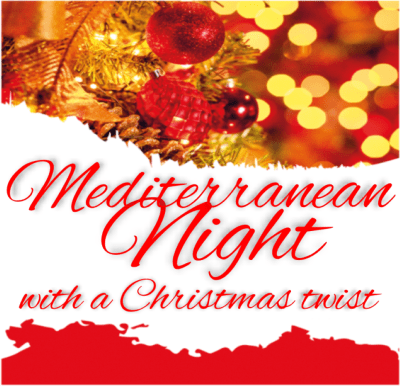 Mediterranean night with a Christmas twist-Dinner