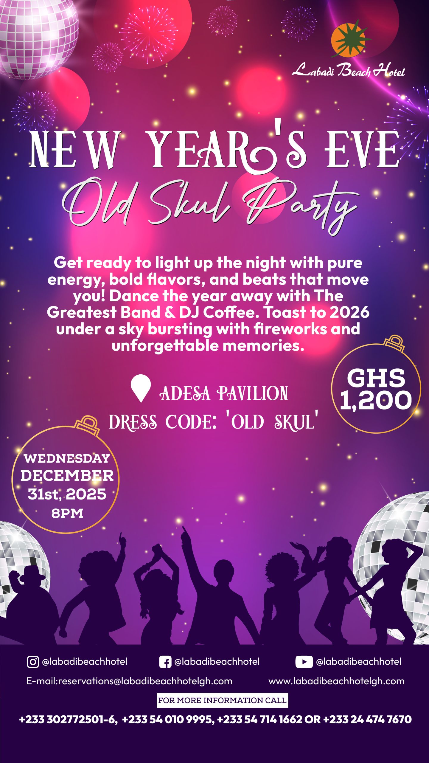 New Year's Eve 9x16in